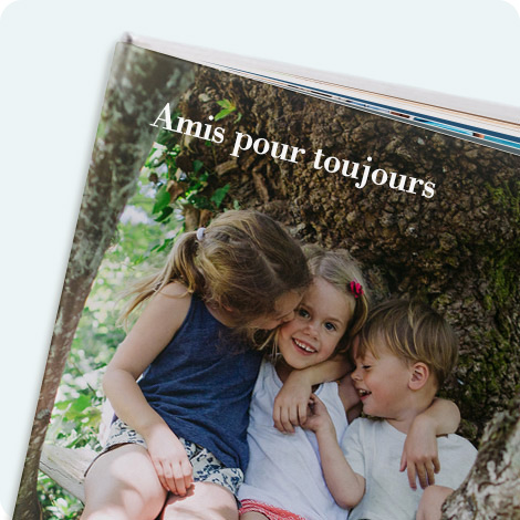 Couverture rigide &agrave; plat haut de gamme